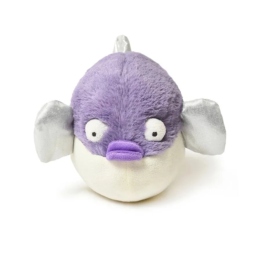 Bubble Fish Soft Toy- Purple