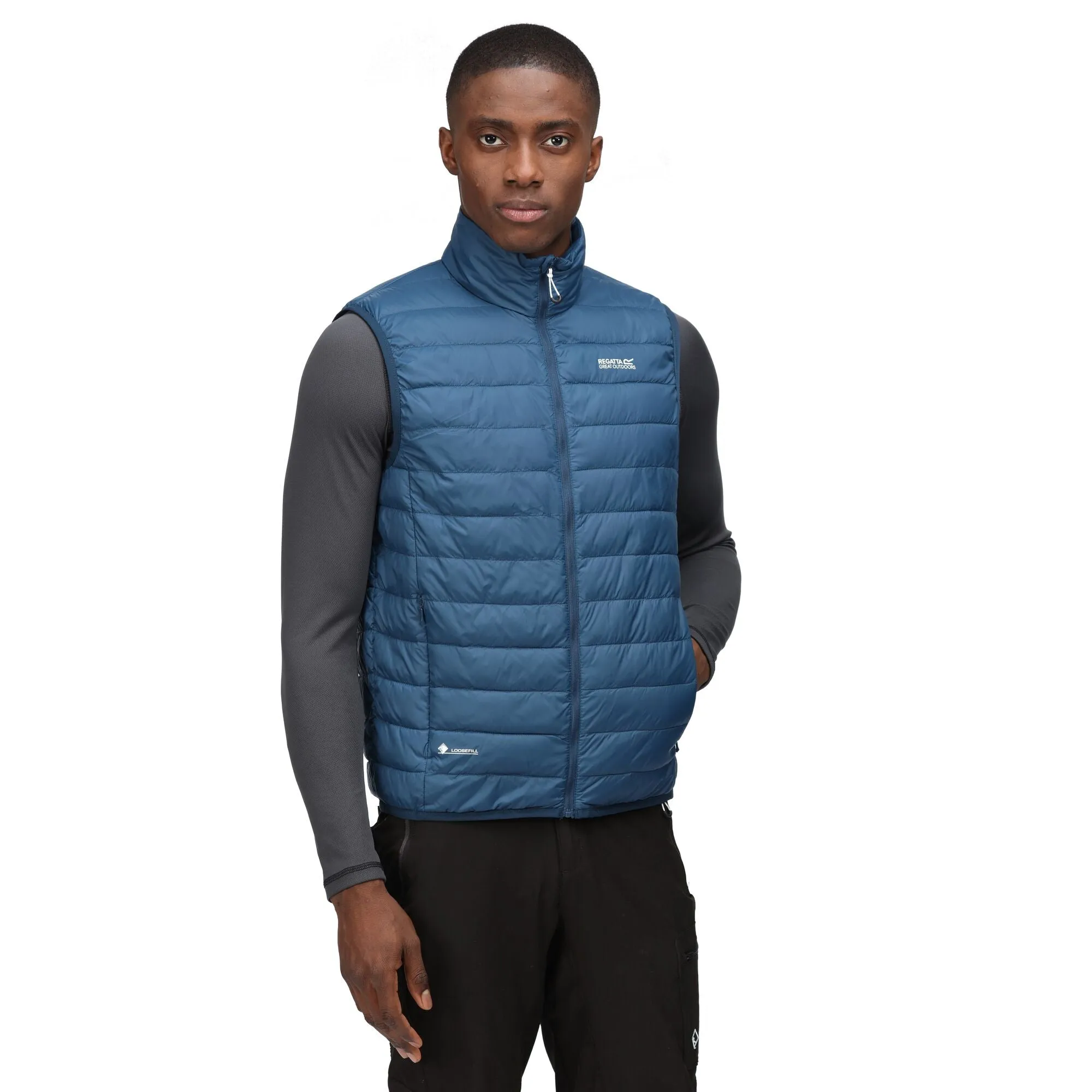 Regatta RMB112 ZV7 Hillpack B/W MoonLight Denim Gilet